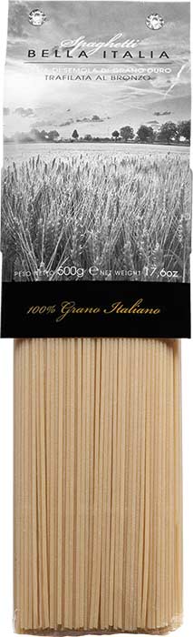 SPAGHETTI - DURUM WHEAT SEMOLINA PASTA - BI1001