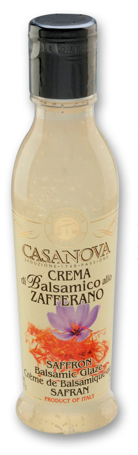 WHITE BALSAMIC GLAZE WIH SAFFRON - CS0942