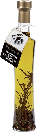 [ANT1125] ARROSTO - ROSEMARY AND 4 COLORS PEPPER FLAVOURED EXTRA VIRGIN OLIVE OIL FOR GRILLED MEAT - BIOL03