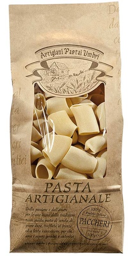 [ANT1154] PACCHERI - DURUM WHEAT SEMOLINA PASTA - ARTP007