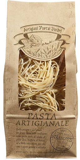 [ANT1156] STRANGOZZI UMBRI - DURUM WHEAT SEMOLINA PASTA - ARTP001