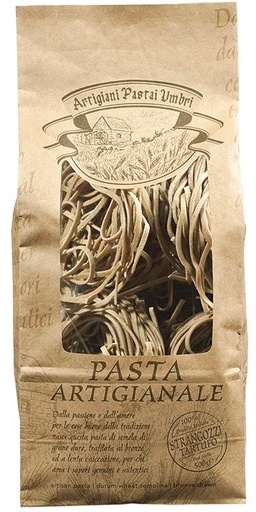 [ANT1157] STRANGOZZI TARTUFO - DURUM WHEAT SEMOLINA PASTA WITH TRUFFLE - ARTP002