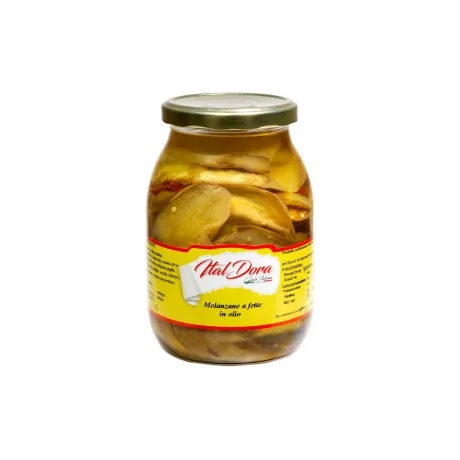 [DRA1214] SLICED AUBERGINES IN SUNFLOWER OIL -DOR64