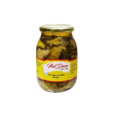 [DRA1221] ZUCCHINI ROASTED IN SLICED SUNFLOWER OIL - DOR79
