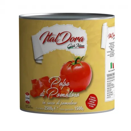 [DRA1224] CHOPPED TOMATOES IN TOMATO JUICE 2500G -DOR7