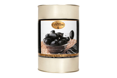 [ORC1608] BLACK CERIGNOLA OLIVES 1G TIN 2 80368434