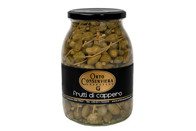 [ORC1614] CAPER BERRIES GLASS JAR 8000788104466