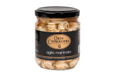 [ORC1616] MILD MARINATED GARLIC GLASS JAR - 8000788102844