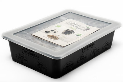 [ORC1625] BLACK SEASONED OLIVES "ALLA MARCHIGIANA" BIO/QM - 8000788115981