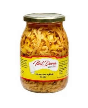 [DRA1231] AUBERGINE FILLETS IN SUNFLOWER OIL - DOR36